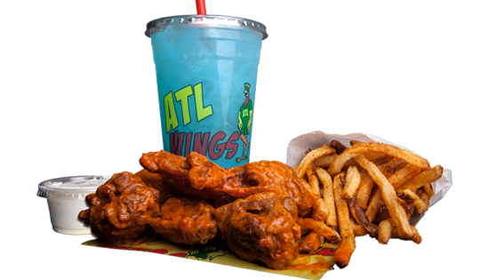 ATL Wings Traditional 6-Piece Combo