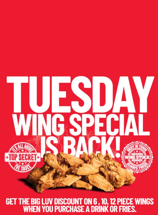 Home ATL WINGS ALL THE LUV